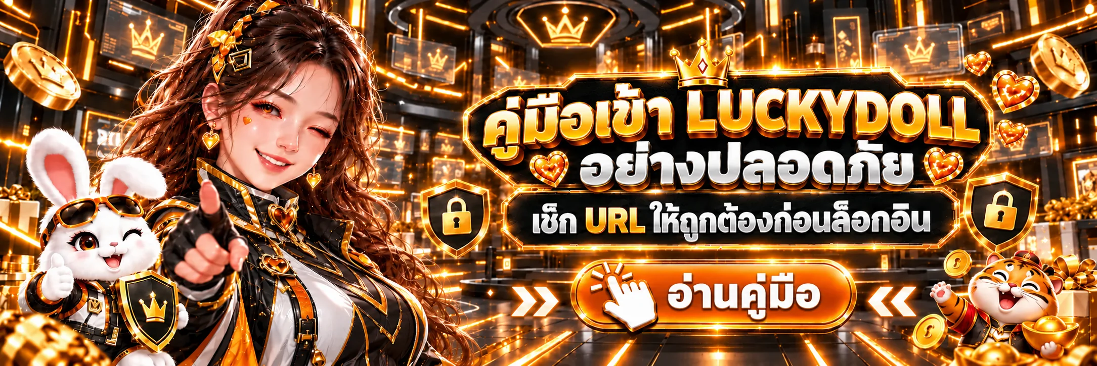 LUCKYDOLL คู่มือตรวจทางเข้า สมัครและล็อกอินปลอดภัย